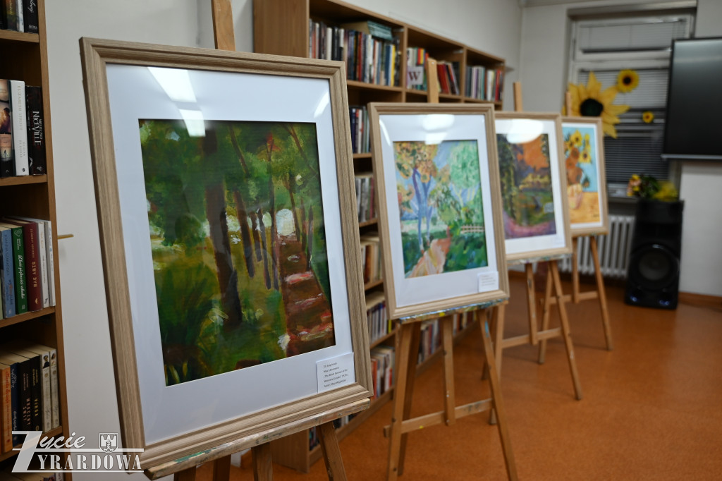 To był miły wieczór w atmosferze sztuki