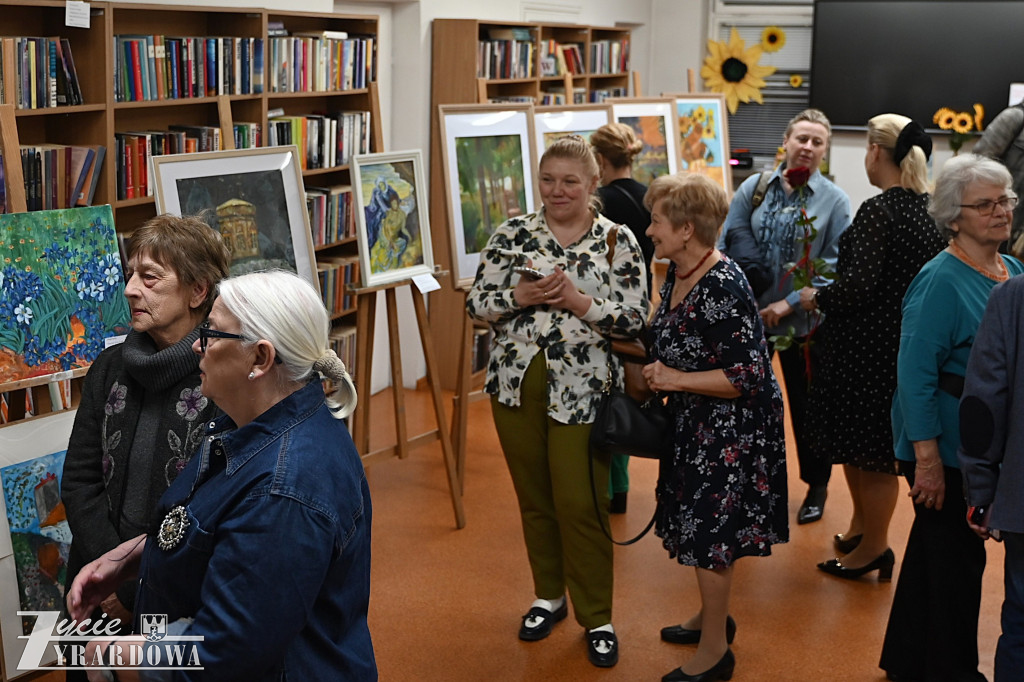 To był miły wieczór w atmosferze sztuki