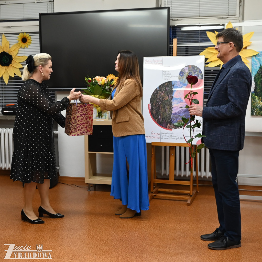 To był miły wieczór w atmosferze sztuki