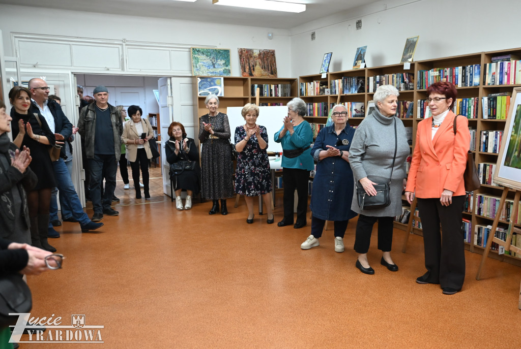 To był miły wieczór w atmosferze sztuki