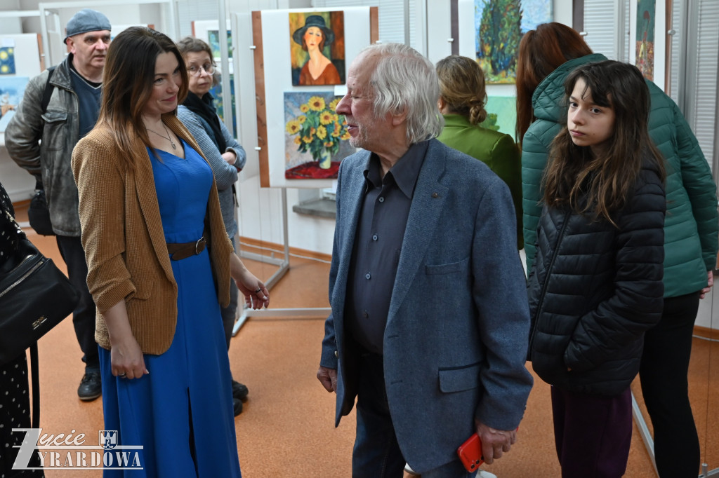 To był miły wieczór w atmosferze sztuki