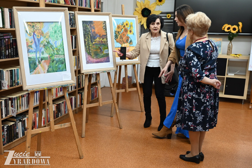 To był miły wieczór w atmosferze sztuki