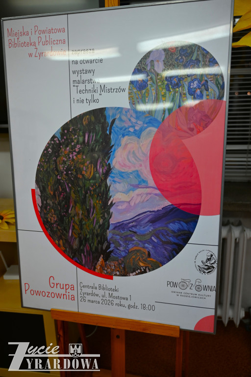 To był miły wieczór w atmosferze sztuki