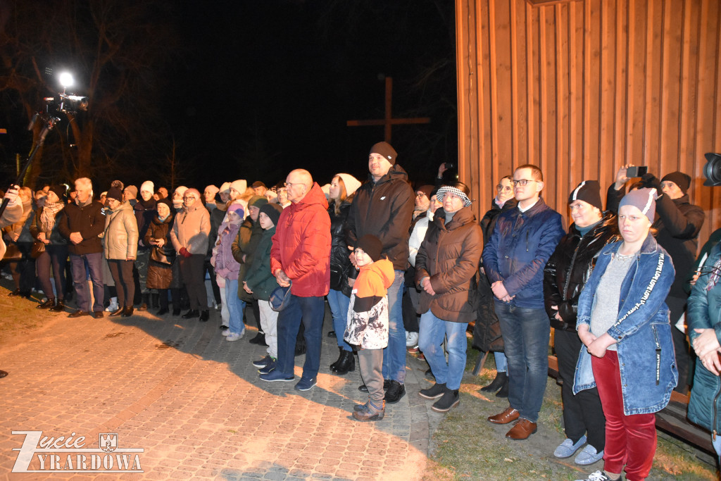 Przedstawiono żywe obraz z męki Pańskiej