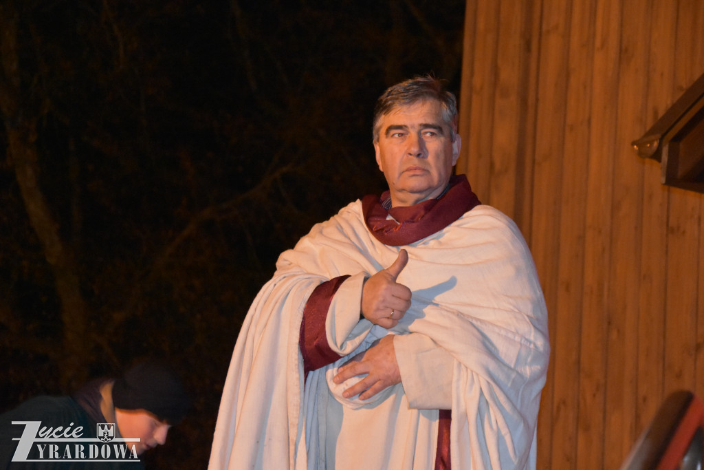 Przedstawiono żywe obraz z męki Pańskiej