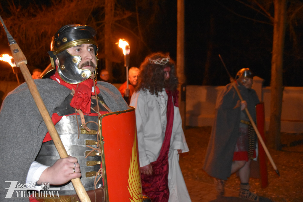 Przedstawiono żywe obraz z męki Pańskiej