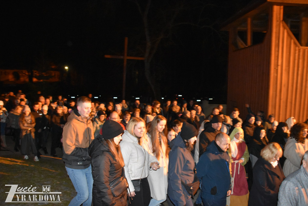 Przedstawiono żywe obraz z męki Pańskiej