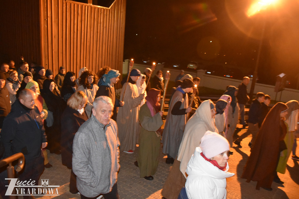 Przedstawiono żywe obraz z męki Pańskiej