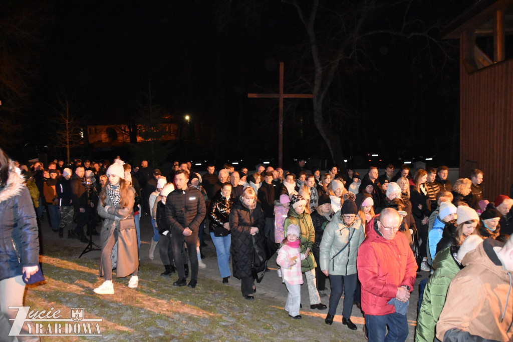 Przedstawiono żywe obraz z męki Pańskiej
