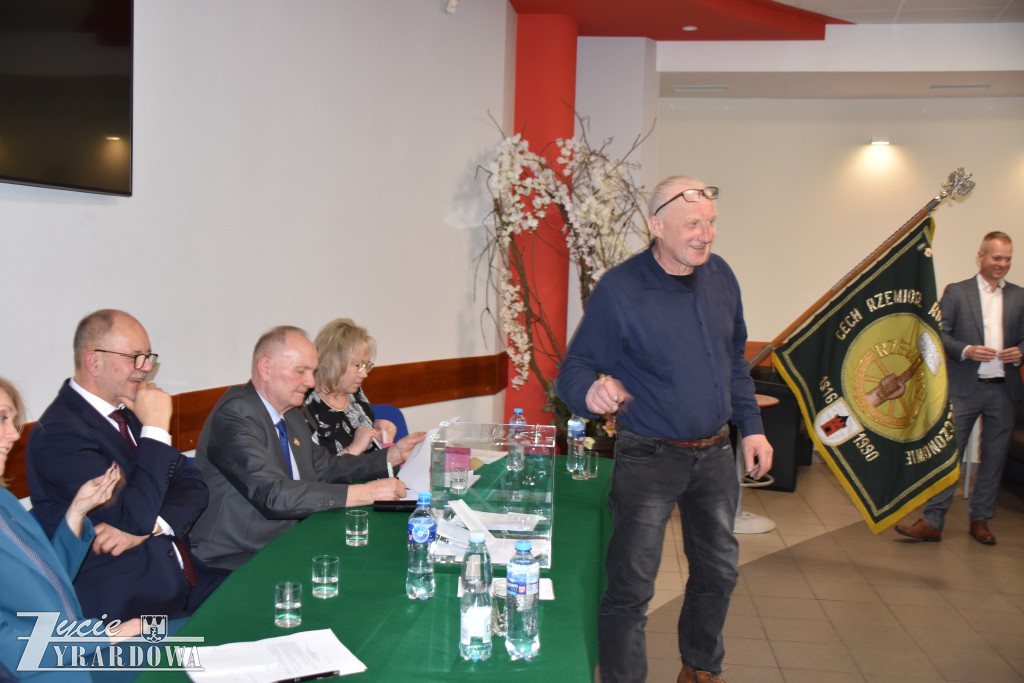 Zmiana warty na funkcji prezesa Cechu