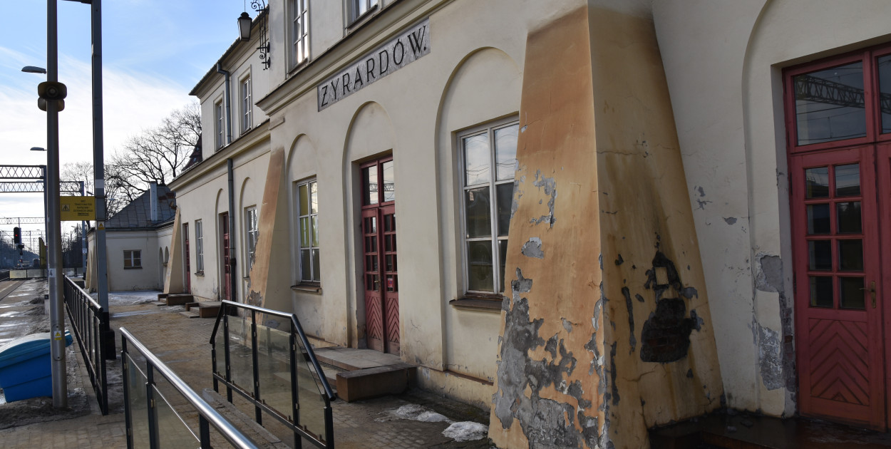 Dworzec w Żyrardowie odzyska dawny blask
