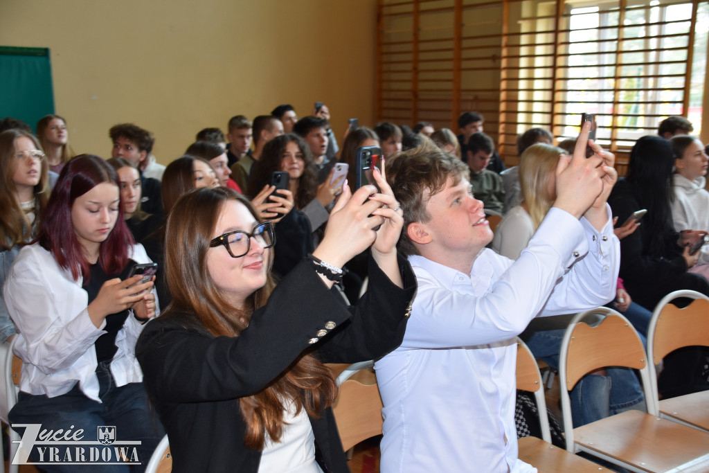 Dzień Patrona w szkole wysokich lotów