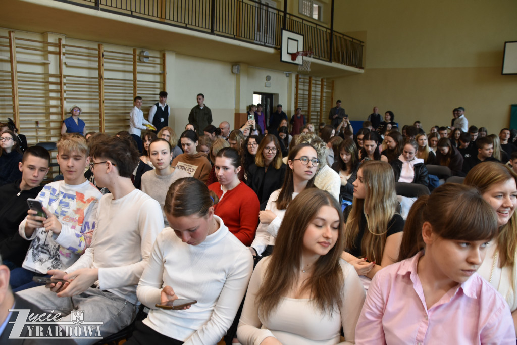 Dzień Patrona w szkole wysokich lotów