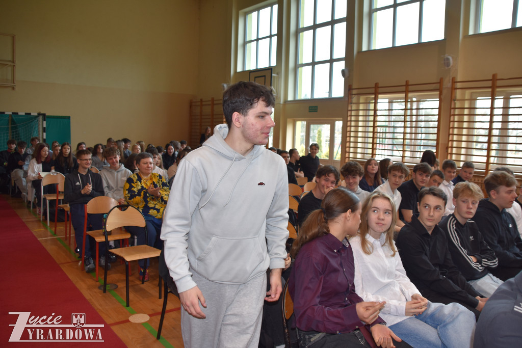 Dzień Patrona w szkole wysokich lotów