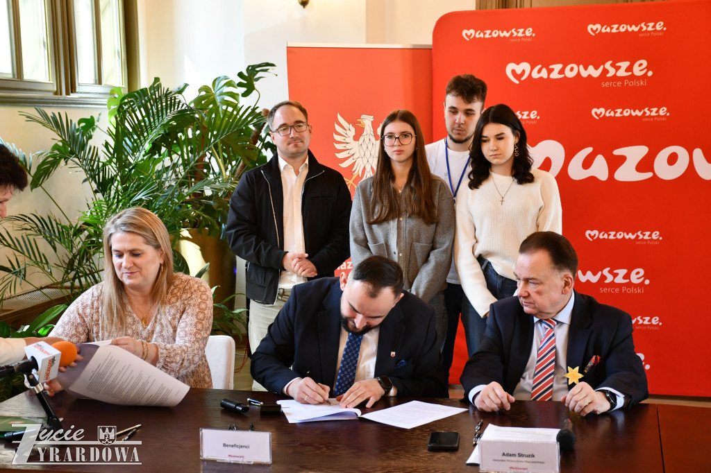 Mazowsze inwestuje w region żyrardowski