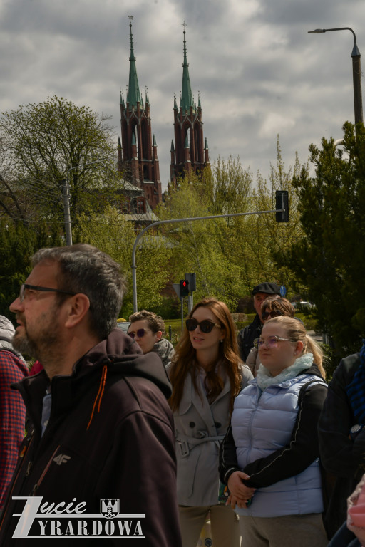 Wiosenny spacer po Żyrardowie