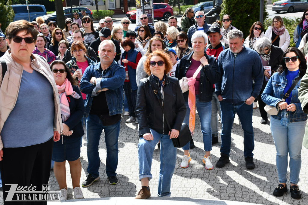 Wiosenny spacer po Żyrardowie