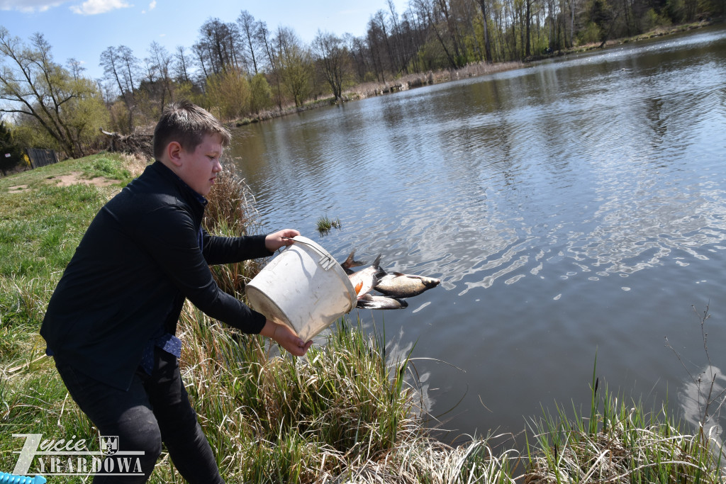 Złowione ryby wróciły do wody „Hamerni”