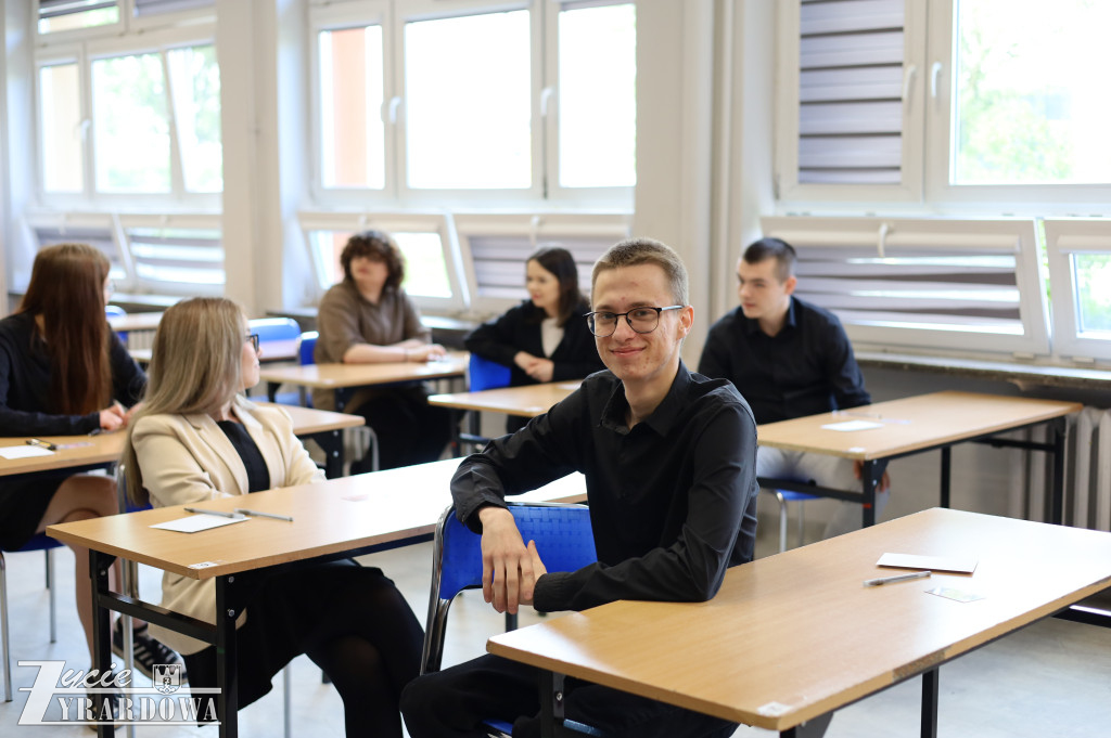 Włókiennik. Trwają egzaminy maturalne
