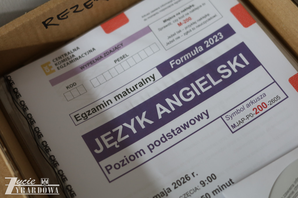 Włókiennik. Trwają egzaminy maturalne