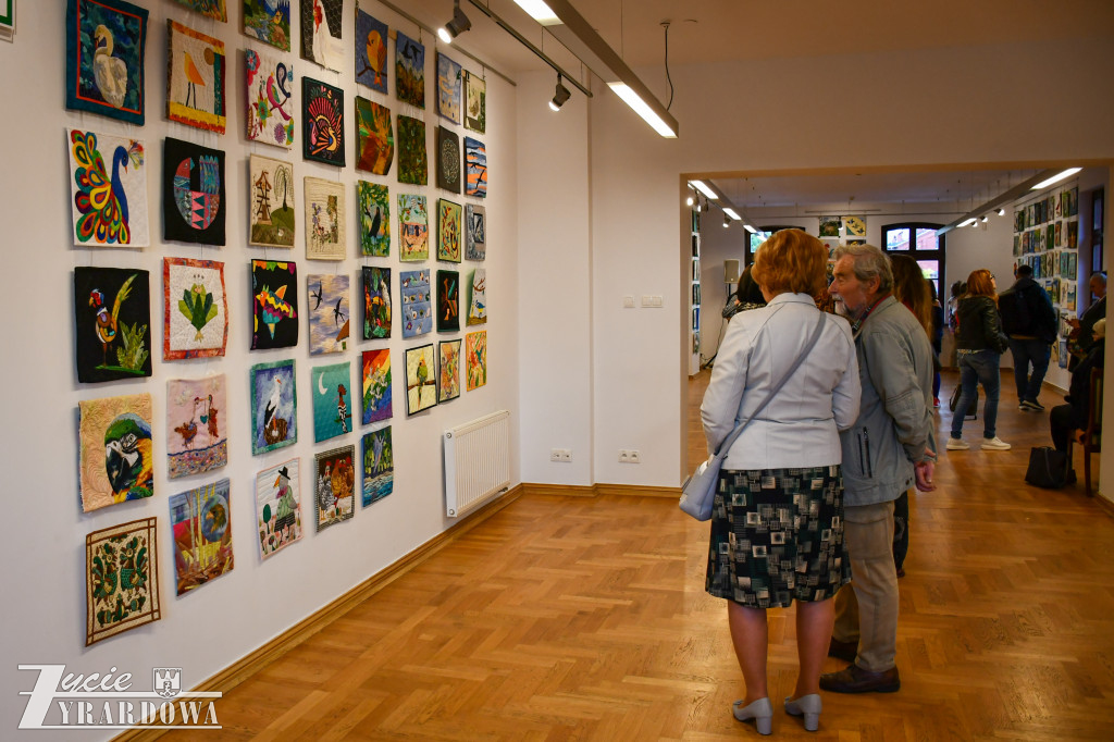 Wystawa patchworków „Ptasi Świat”