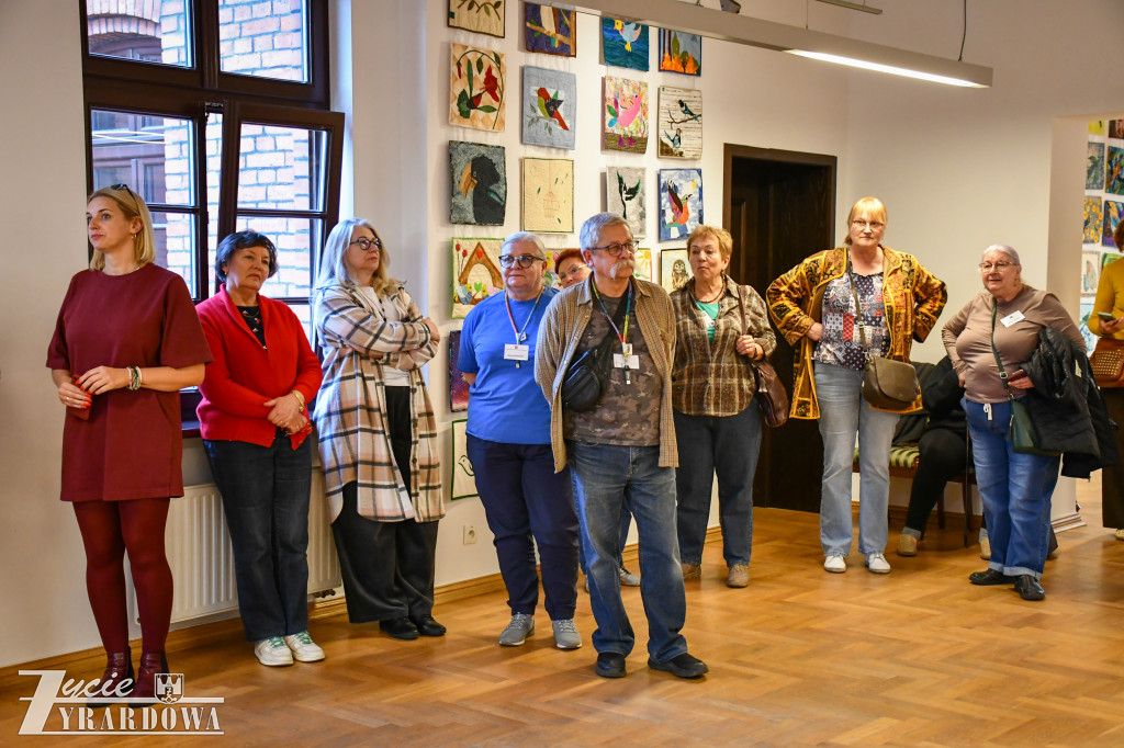Wystawa patchworków „Ptasi Świat”