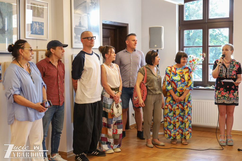 Wystawa lokalnych artystów w Resursie
