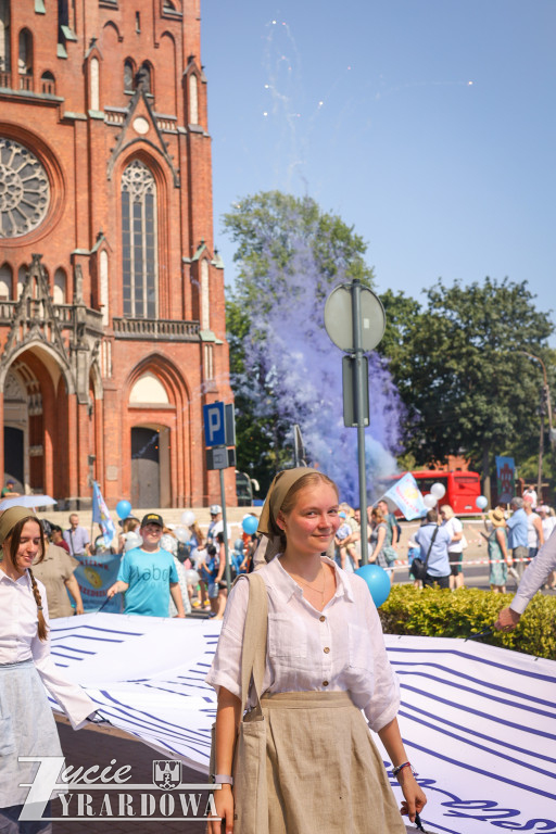 Parada otwierająca Święto Lnu
