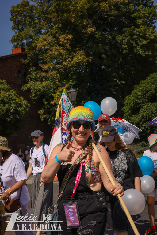 Parada otwierająca Święto Lnu