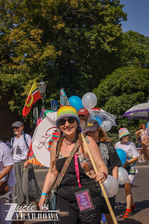 Parada otwierająca Święto Lnu