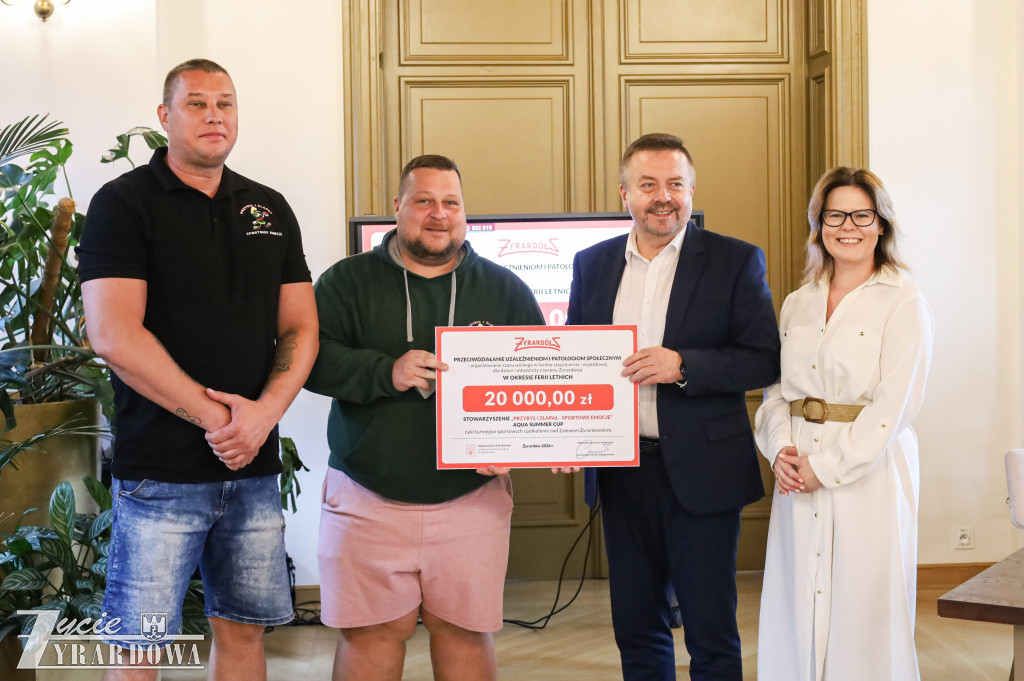 Organizacje odebrały dofinansowanie
