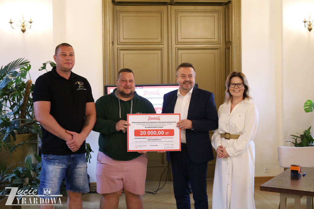 Organizacje odebrały dofinansowanie