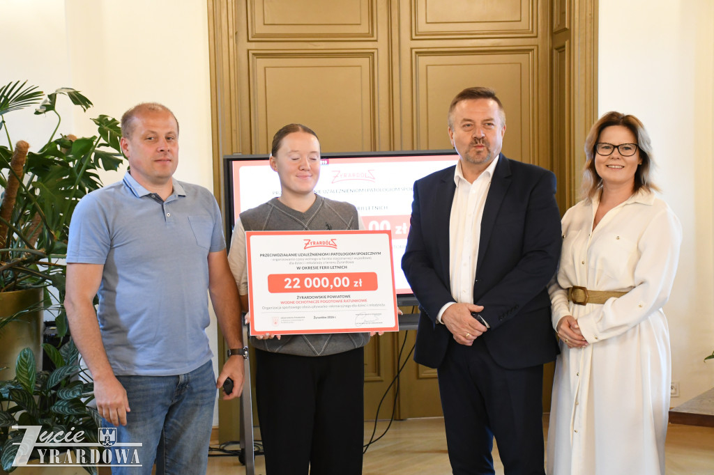Organizacje odebrały dofinansowanie