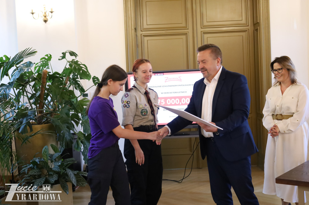 Organizacje odebrały dofinansowanie