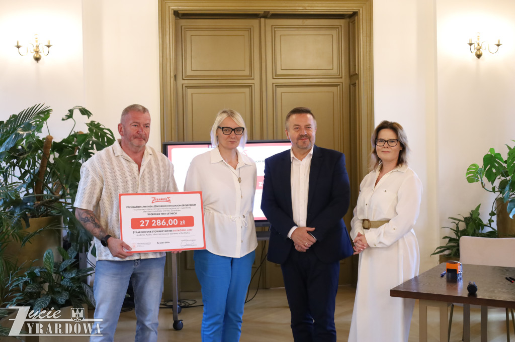 Organizacje odebrały dofinansowanie