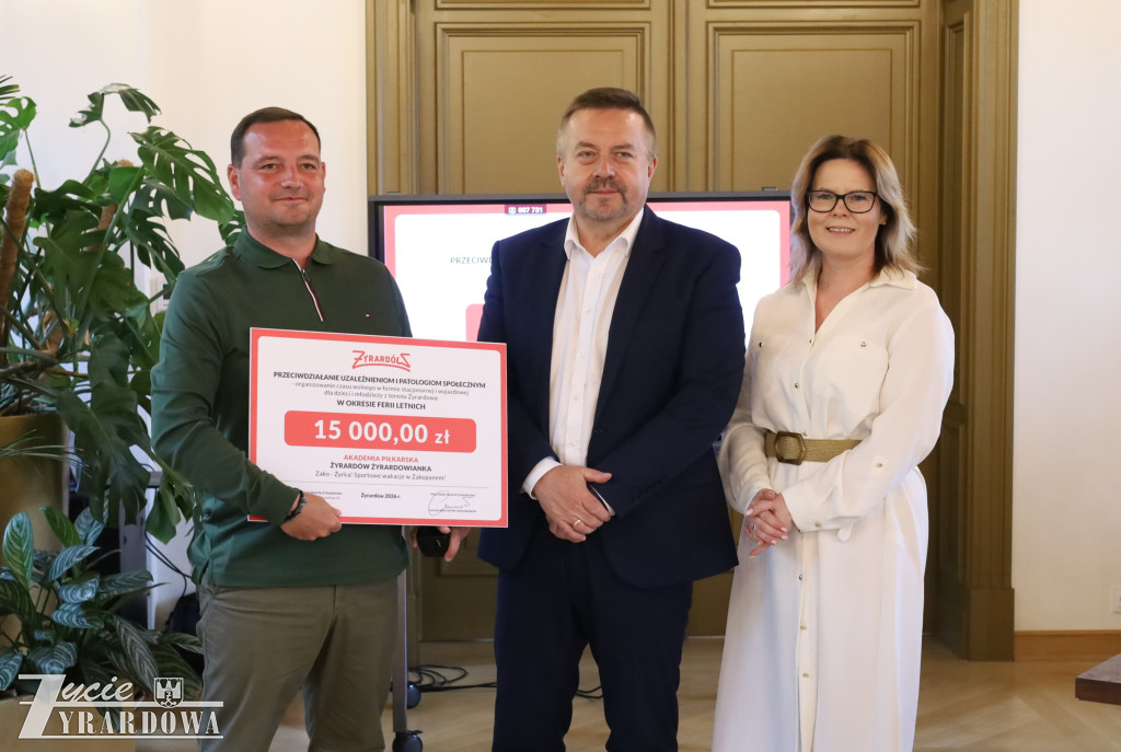 Organizacje odebrały dofinansowanie