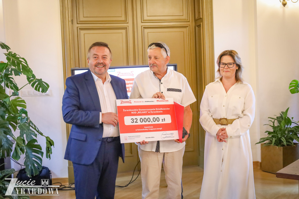 Wsparcie dla ROD w Żyrardowie – podpisano umowy