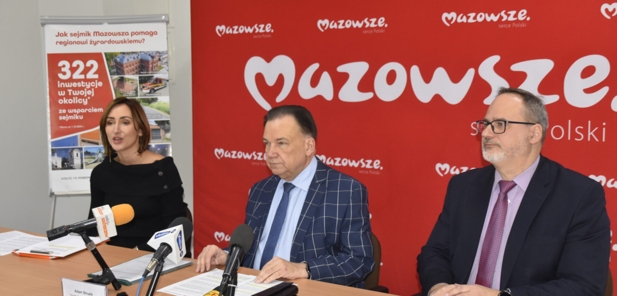 322 inwestycje w regionie żyrardowskim