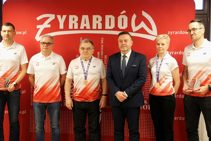 Doceniono osiągniecia żyrardowskich badmintonistów