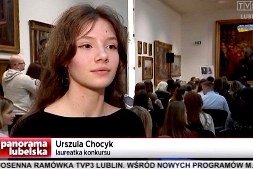 Urszula Chocyk laureatką XXII Ogólnopolskiego Konkursu  Recytatorskiego 
im. Józefa Czechowicza w Lublinie