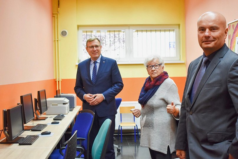 Minister przyjechał z prezentami dla TPD