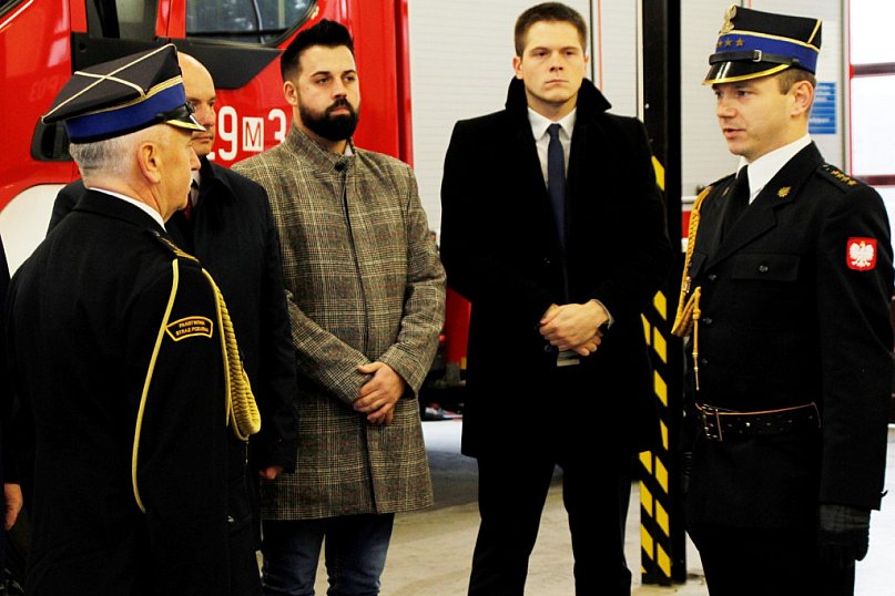 Szczęśliwy - prezentowy poniedziałek dla strażaków