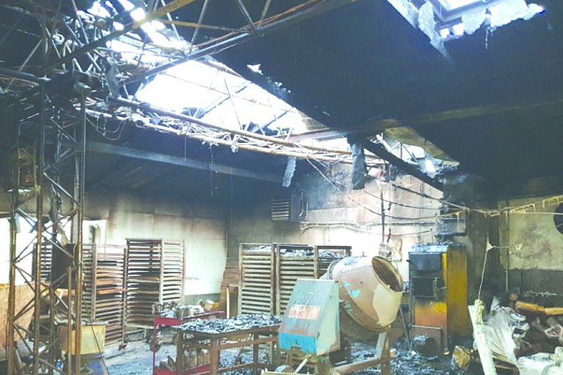 <strong>Ogień strawił firmę i ciężką pracę Gabriela</strong>