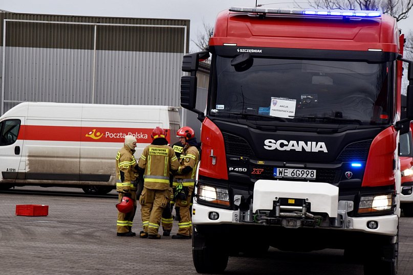 Alarm na poczcie w Żyrardowie jest zażegnany