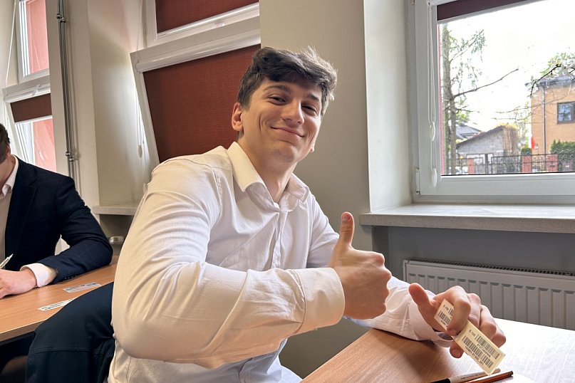 Maturzyści z Elektryka zdają egzamin dojrzałości
