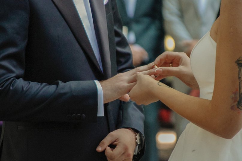 Powiedzieli sobie TAK w parkowej scenerii