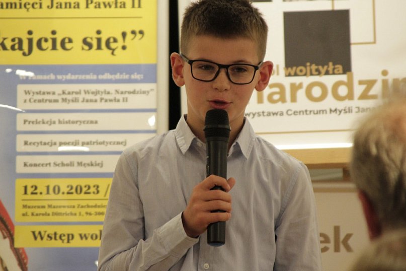 Wieczornica patriotyczna poświęcona pamięci Jana Pawła II