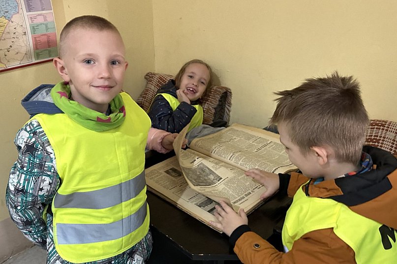 Misie z MP nr 9 z wizytą w naszej redakcji