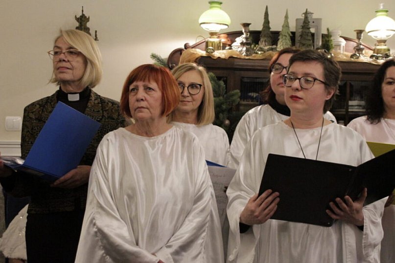 Wzruszająca rodzinna wigilia w Przestrzeni Seniora