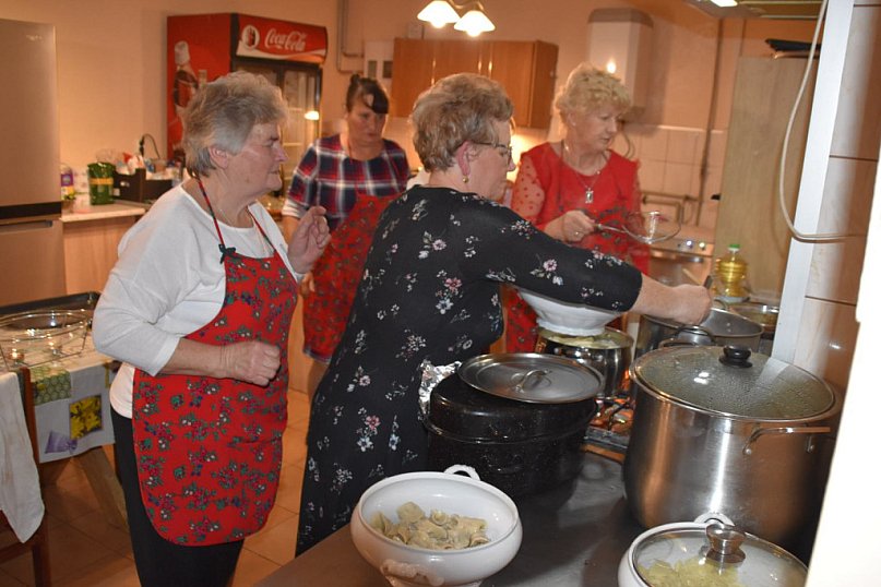 Przed świętami w Starych Kozłowicach